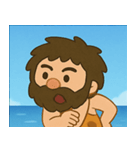 海の原始人@SFW（個別スタンプ：7）