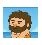 海の原始人@SFW（個別スタンプ：8）
