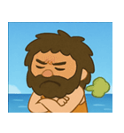 海の原始人@SFW（個別スタンプ：11）