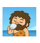 海の原始人@SFW（個別スタンプ：24）
