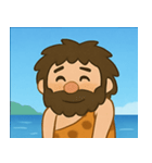 海の原始人@SFW（個別スタンプ：30）