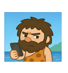 海の原始人@SFW（個別スタンプ：32）