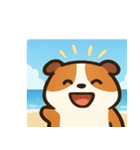 海のハムスター3@SFW（個別スタンプ：1）