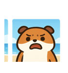 海のハムスター3@SFW（個別スタンプ：2）