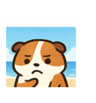 海のハムスター3@SFW（個別スタンプ：4）