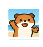 海のハムスター3@SFW（個別スタンプ：9）