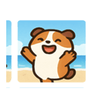 海のハムスター3@SFW（個別スタンプ：10）