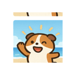 海のハムスター3@SFW（個別スタンプ：21）