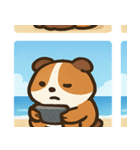 海のハムスター3@SFW（個別スタンプ：23）