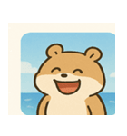 海のハムスター2@SFW（個別スタンプ：1）