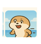 海のハムスター2@SFW（個別スタンプ：2）