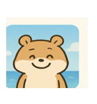 海のハムスター2@SFW（個別スタンプ：4）