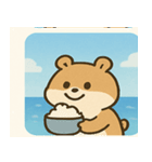 海のハムスター2@SFW（個別スタンプ：5）