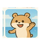 海のハムスター2@SFW（個別スタンプ：6）