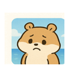 海のハムスター2@SFW（個別スタンプ：17）