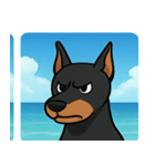 海のドーベルマン@SFW（個別スタンプ：2）