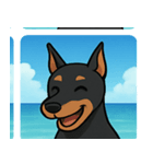 海のドーベルマン@SFW（個別スタンプ：6）