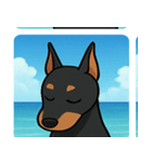 海のドーベルマン@SFW（個別スタンプ：7）