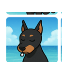 海のドーベルマン@SFW（個別スタンプ：15）