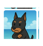 海のドーベルマン@SFW（個別スタンプ：23）
