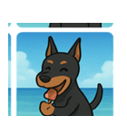 海のドーベルマン@SFW（個別スタンプ：26）