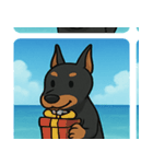 海のドーベルマン@SFW（個別スタンプ：27）