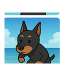 海のドーベルマン@SFW（個別スタンプ：28）