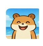 海のハムスター@SFW（個別スタンプ：1）