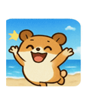 海のハムスター@SFW（個別スタンプ：4）