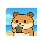 海のハムスター@SFW（個別スタンプ：5）
