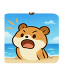 海のハムスター@SFW（個別スタンプ：8）