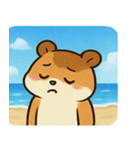 海のハムスター@SFW（個別スタンプ：12）