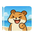 海のハムスター@SFW（個別スタンプ：14）