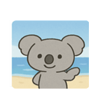 海のコアラ@SFW（個別スタンプ：1）