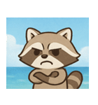 海のアライグマ@SFW（個別スタンプ：2）