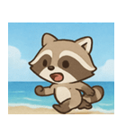 海のアライグマ@SFW（個別スタンプ：13）