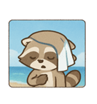 海のアライグマ@SFW（個別スタンプ：19）