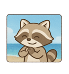 海のアライグマ@SFW（個別スタンプ：22）