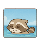 海のアライグマ@SFW（個別スタンプ：32）