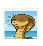 海のキングコブラ@SFW（個別スタンプ：3）