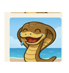 海のキングコブラ@SFW（個別スタンプ：5）