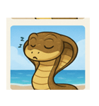 海のキングコブラ@SFW（個別スタンプ：7）