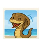 海のキングコブラ@SFW（個別スタンプ：11）