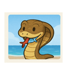 海のキングコブラ@SFW（個別スタンプ：14）