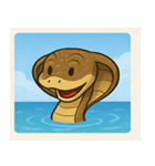海のキングコブラ@SFW（個別スタンプ：16）