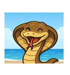 海のキングコブラ@SFW（個別スタンプ：17）