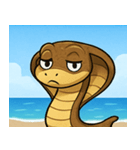 海のキングコブラ@SFW（個別スタンプ：23）