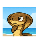 海のキングコブラ@SFW（個別スタンプ：24）
