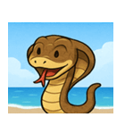 海のキングコブラ@SFW（個別スタンプ：27）