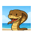 海のキングコブラ@SFW（個別スタンプ：30）